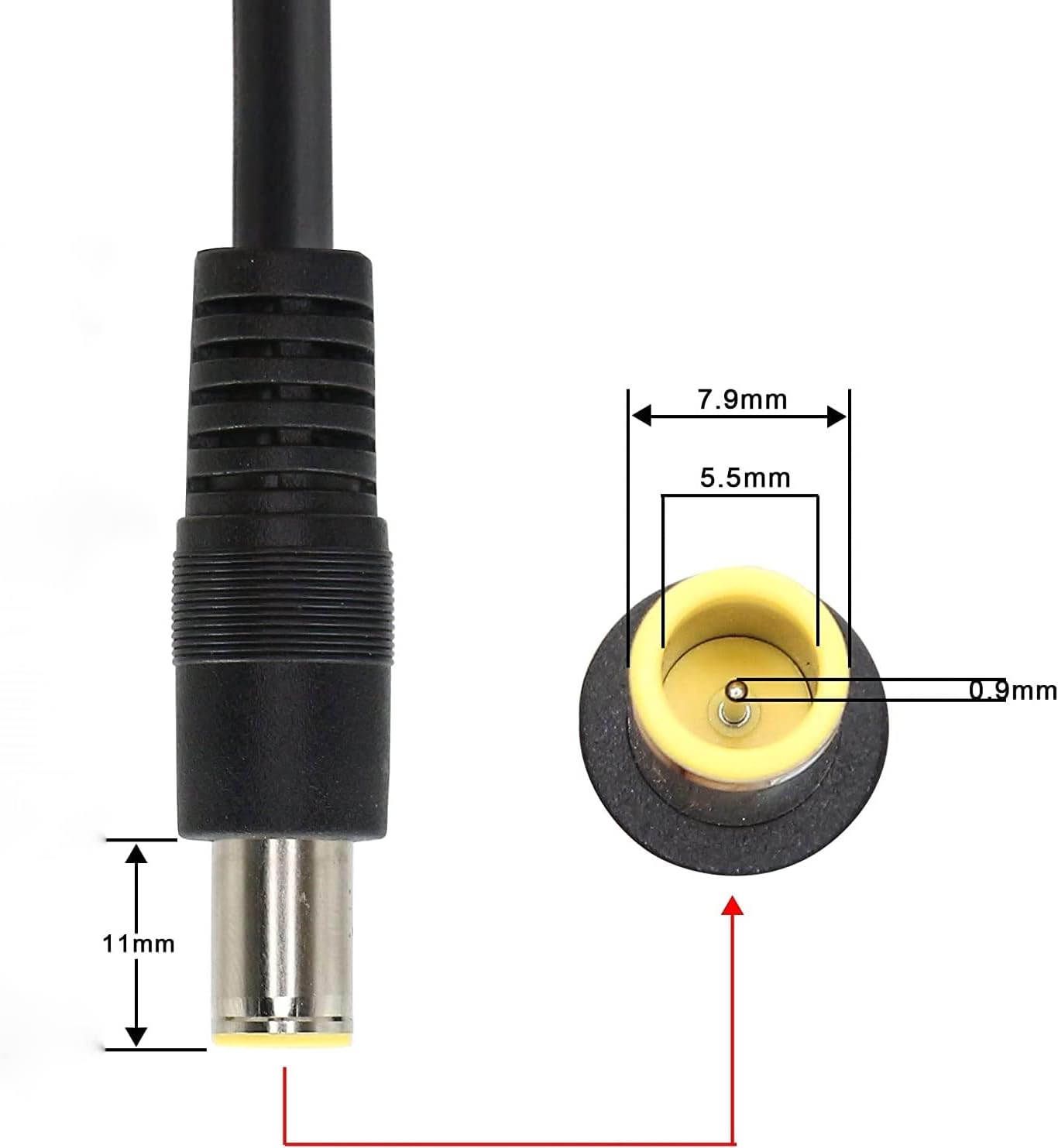 20FT (6M) Extension Cable, 8MM (DC7909) with Oupes Portable Power Station