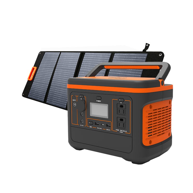 568Wh With 7 Outputs Wireless Charging 600W Portable Solar Power Station S680 - Acenergy