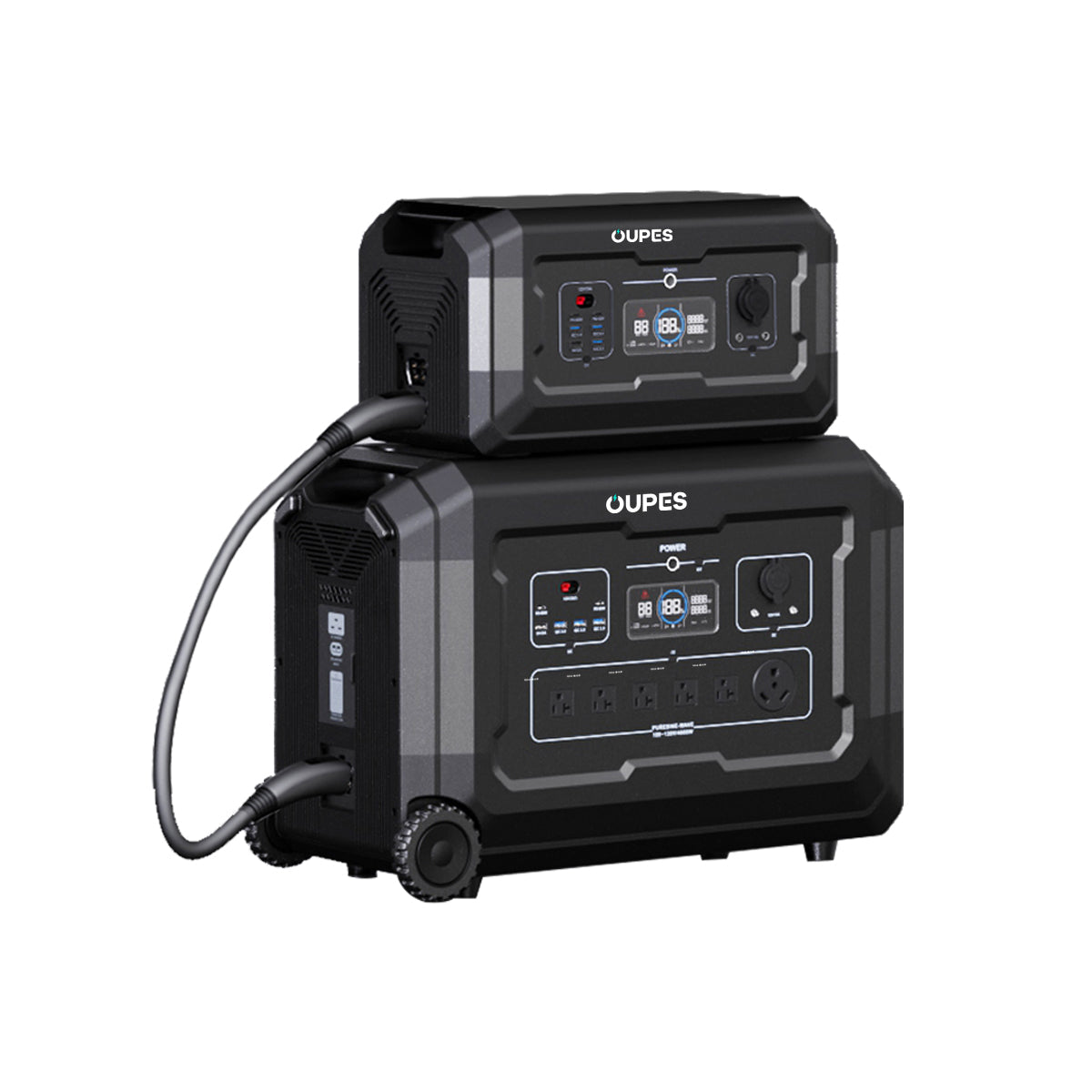 OUPES Mega 3 Home Backup & Portable Power Station | 3600W 3072Wh