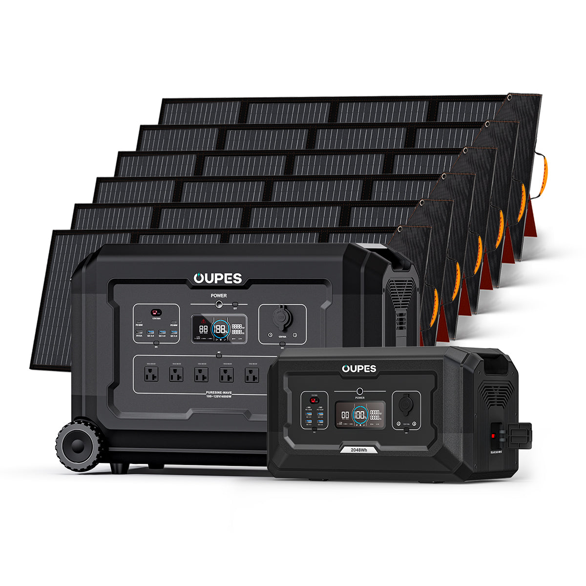 OUPES Mega 3 Home Backup & Portable Power Station | 3600W 3072Wh