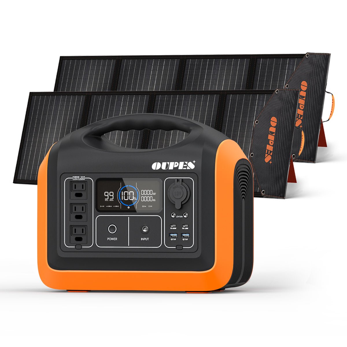 OUPES 1200 Portable Power Station | 1200W 992Wh