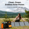 OUPES 1800 + 4*100W Solar Panel | Solar Generator Kit