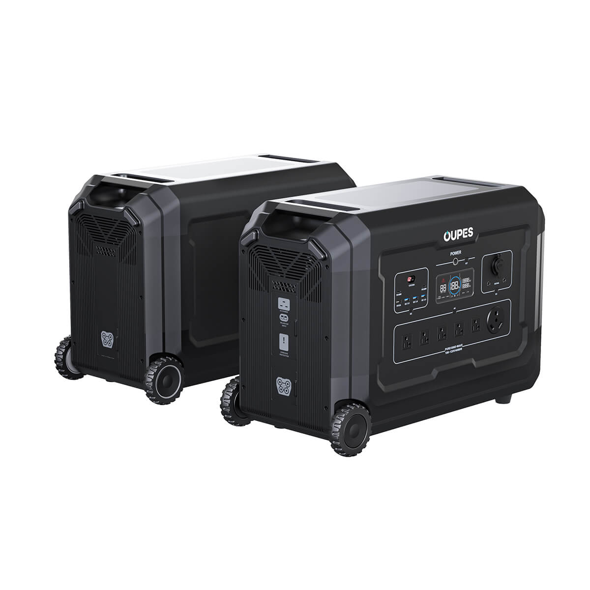 OUPES Mega 5 Home Backup & Portable Power Station | 4000W 5040Wh