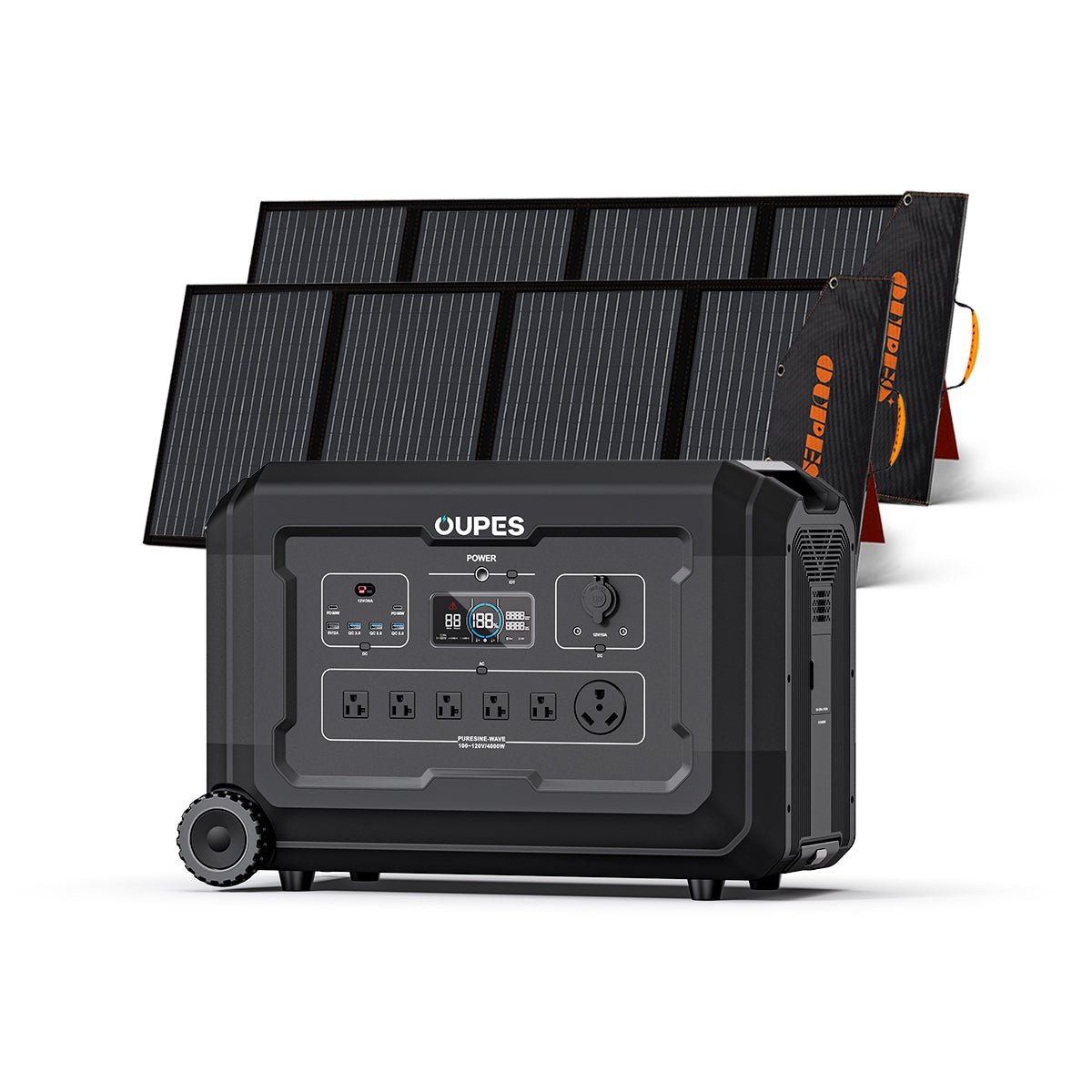 OUPES Mega 5 Home Backup & Portable Power Station | 4000W 5040Wh