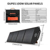 OUPES 100W Portable Solar Panel