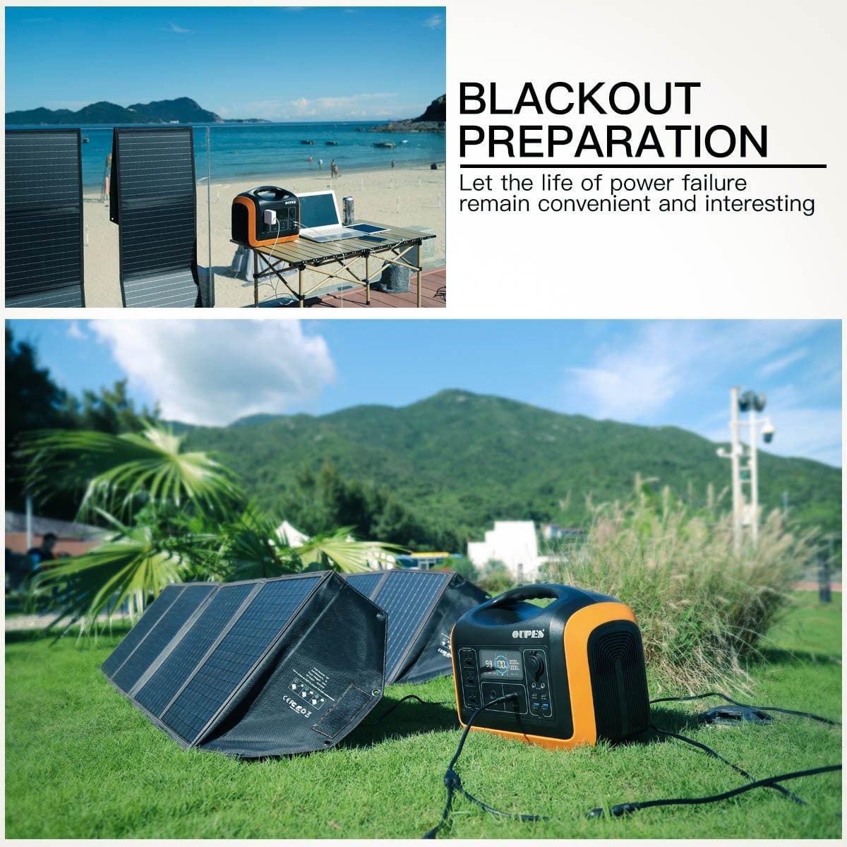 OUPES 200W Portable Solar Panel