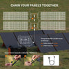 OUPES 240W Portable Solar Panel